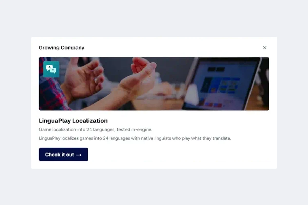 Free startup spotlight